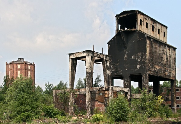 To zbylo z koksovny