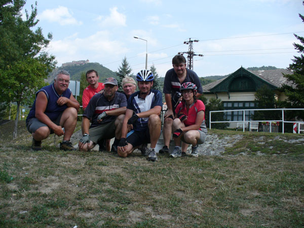 Setkání s druhou skupinou ve Visegrádu