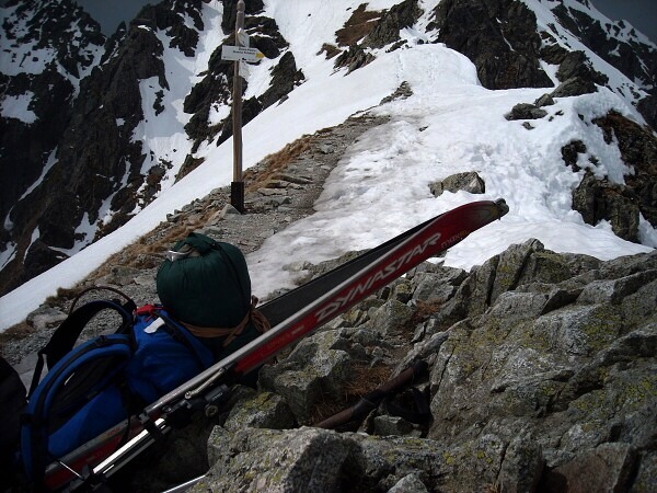 Jarn skialpinismus v polskch Tatrch